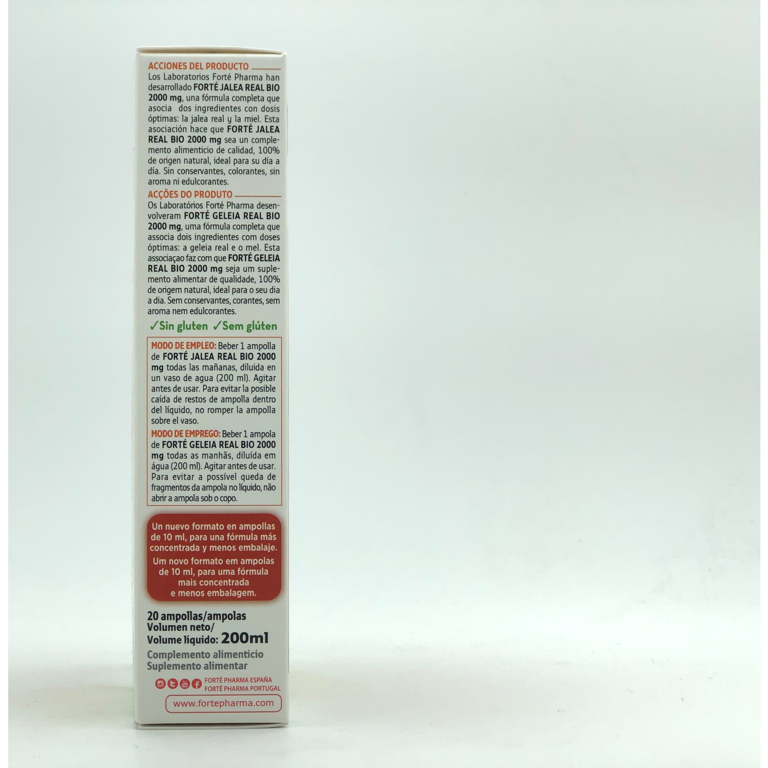 Forté Pharma Forté Jalea Real BIO 2000mg 20amp