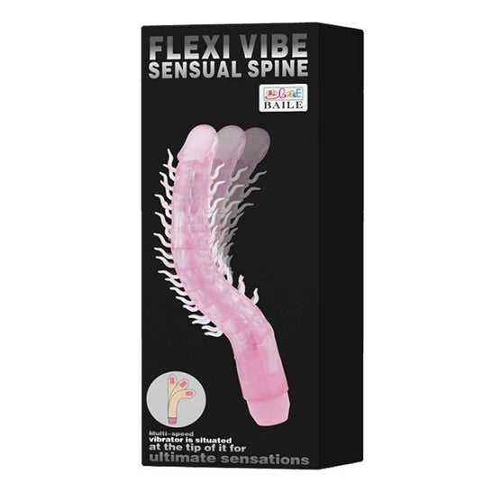 Baile Rotations Flexi Vibe Sensual Spine Bendable Lila 1ud