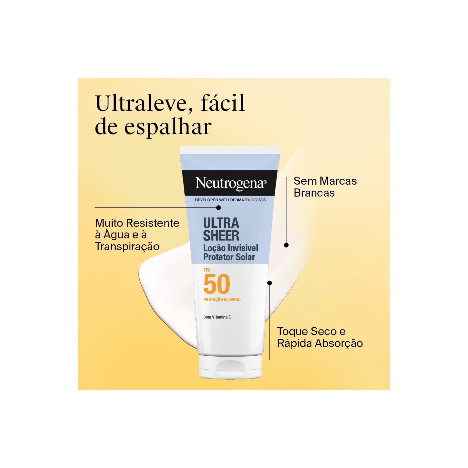 Neutrogena Ultra Sheer Loción Invisible Spf50 200 ml