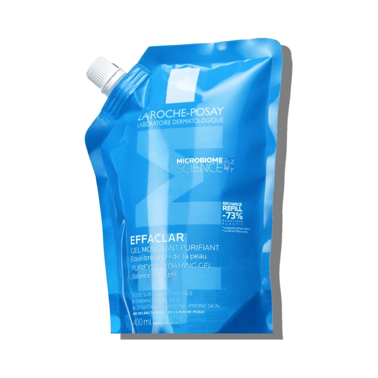 La Roche Posay Effaclar Gel Espuma Limpiador +M Eco Recarga 400ml