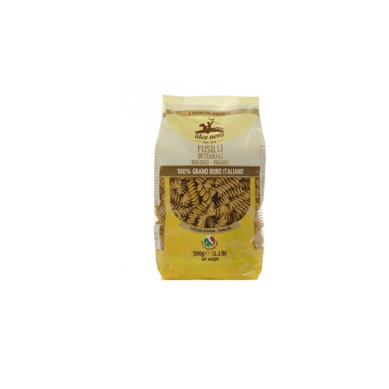 Integral Integral de Trigo Integral Alce Nero Fusilli 500 g