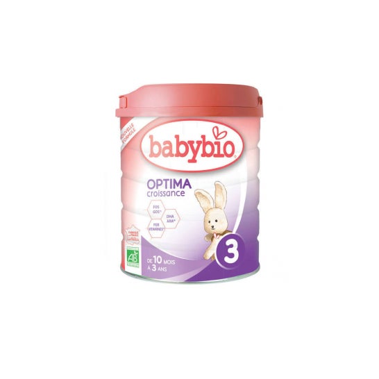 Leche Optima Babybio 3Ag Bio800g