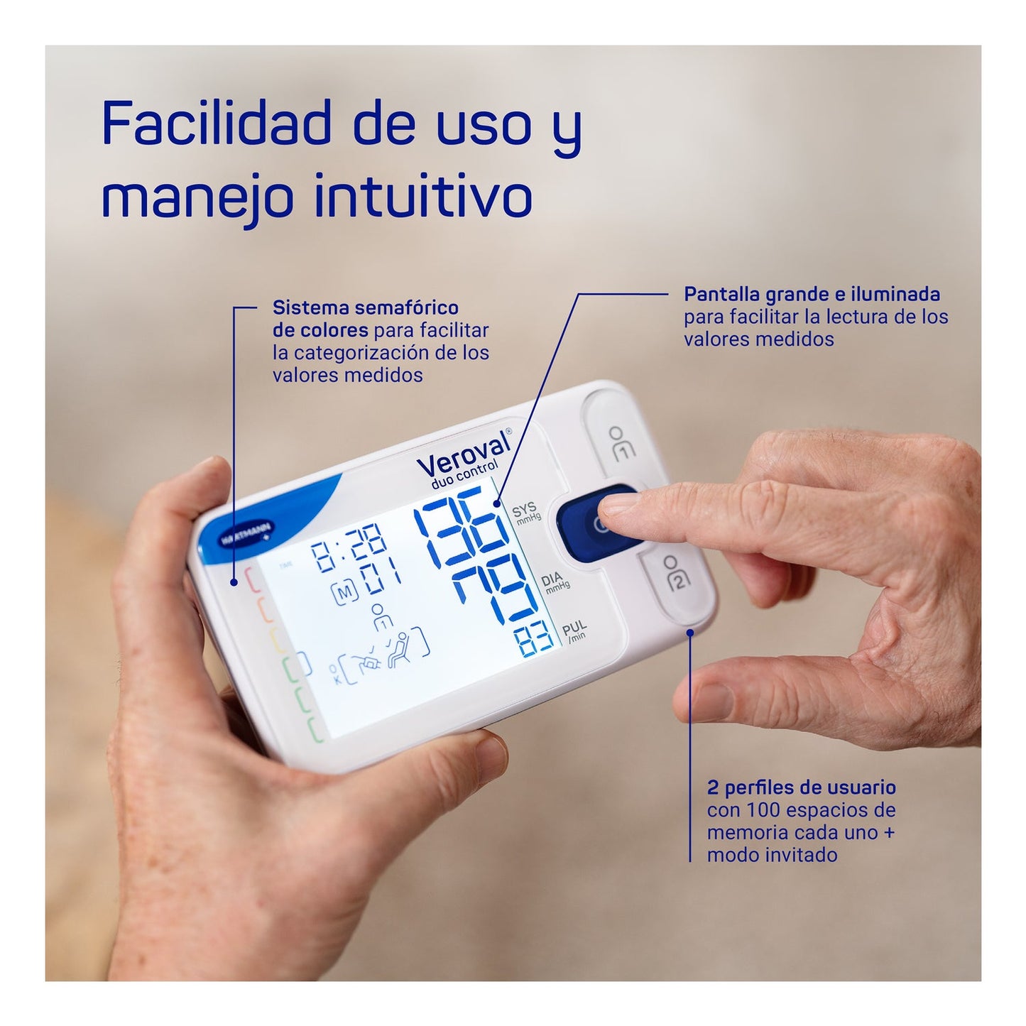 Veroval Set Tensiómetro Duo Control