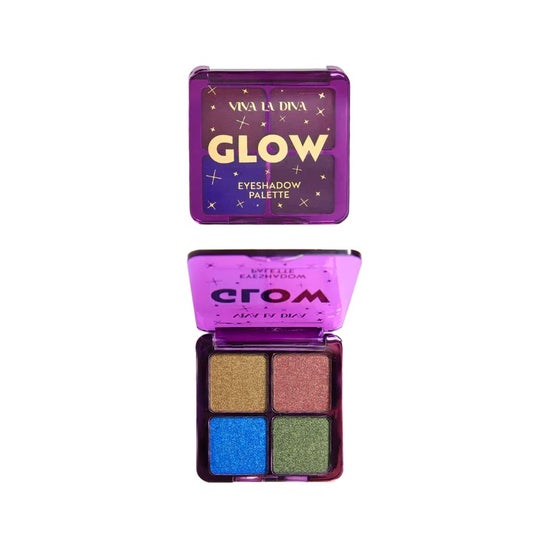 Viva la Diva Paleta de Sombras de Ojos Glow Glow N1 1ud