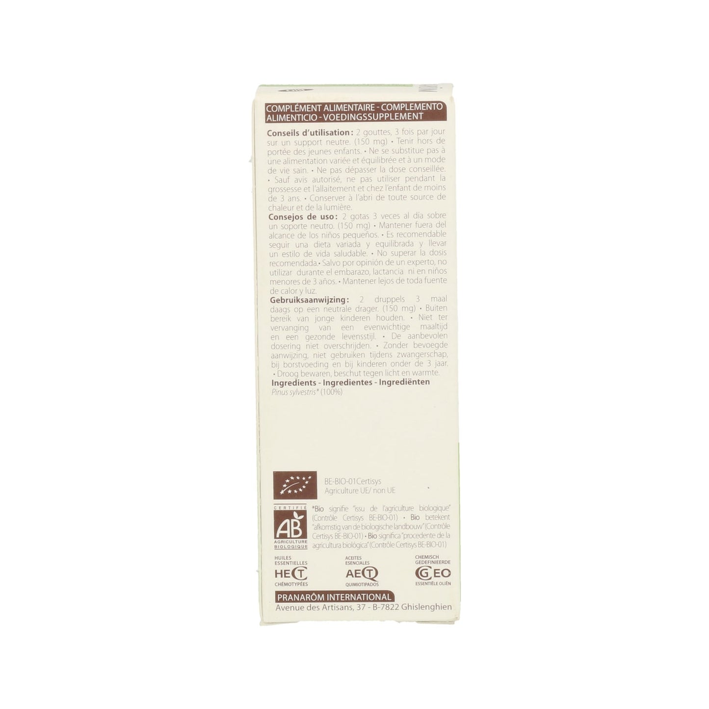 Pranarôm Aceite Esencial de Pino Silvestre 10ml