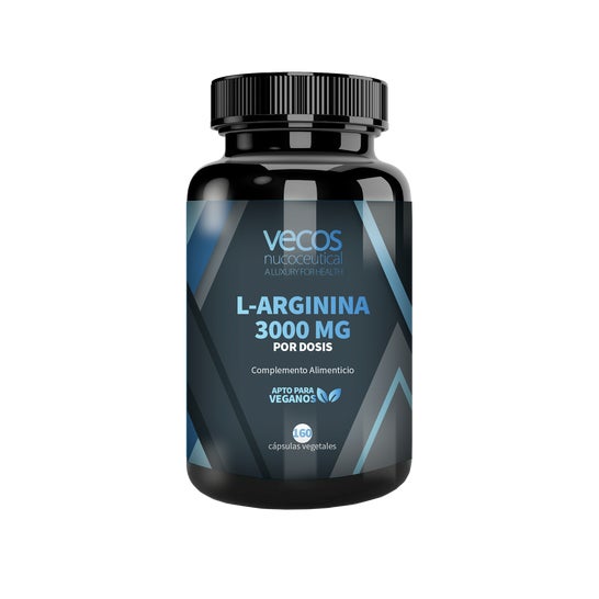 Vecos Nucoceuticals L- Arginina pura 3000 mg 160 caps