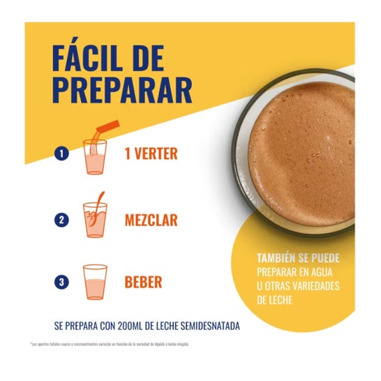 Meritene Fuerza y Vitalidad Chocolate 30 Sobres