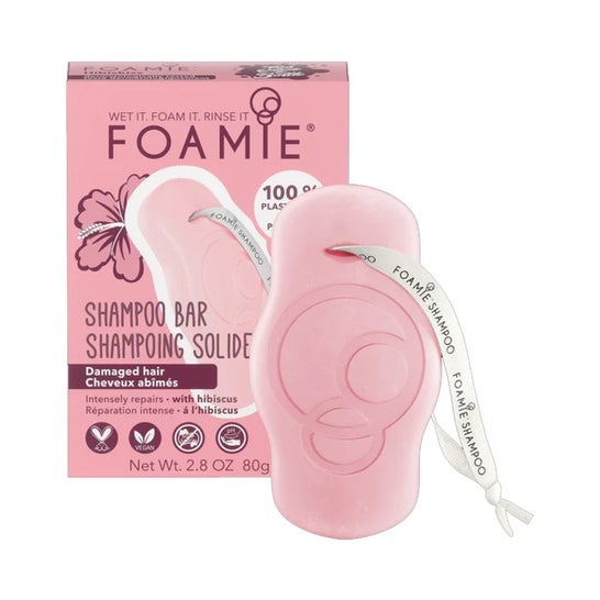 Foamie Barra Champú Pelo Dañado 80 g