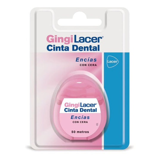 Lacer GingiLacer Cinta Dental Encías con Cera 50m