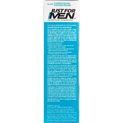 Just For Men gel Colorante Castaño Oscuro Bigote y Barba 30ml