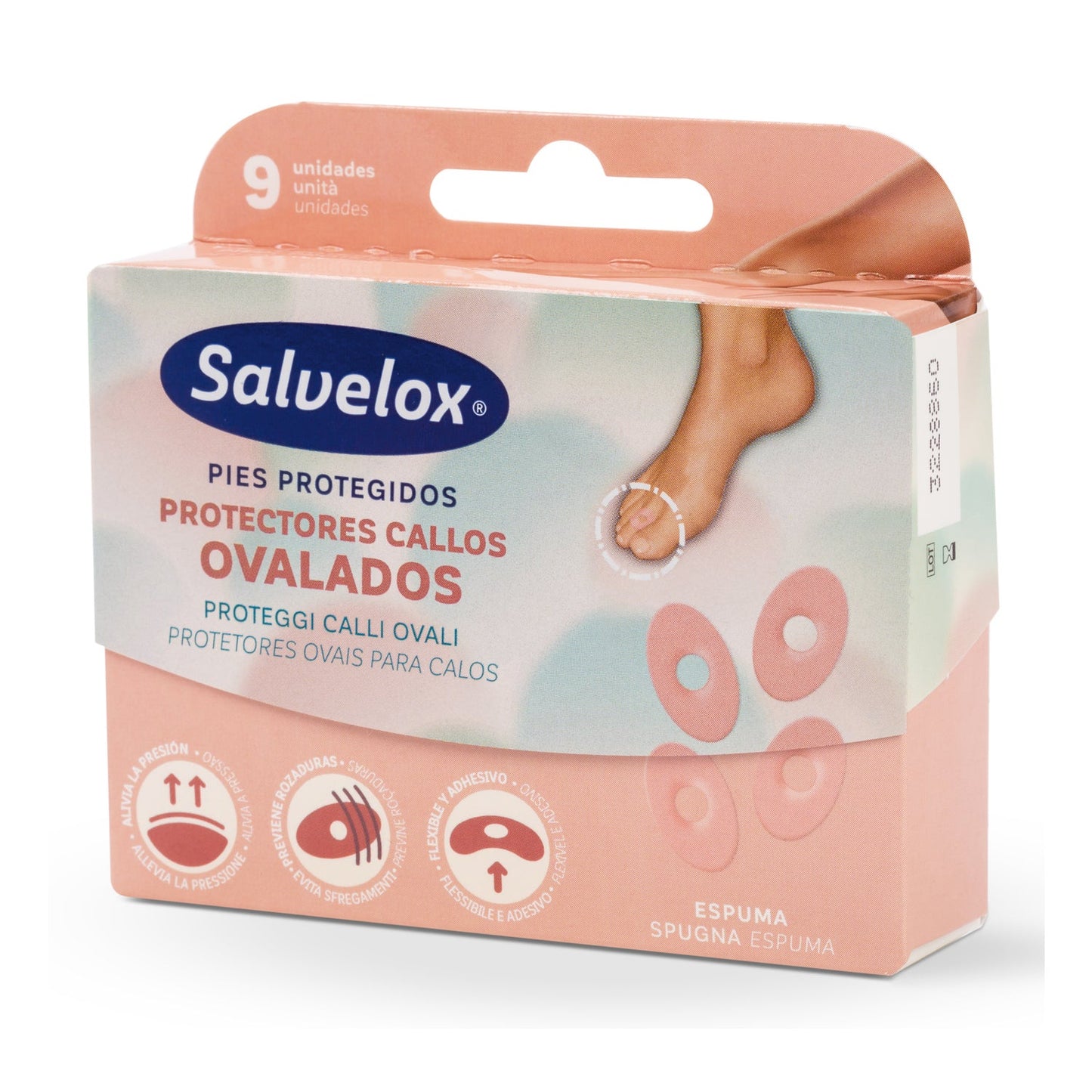 Salveped protector callos ovalado 9uds