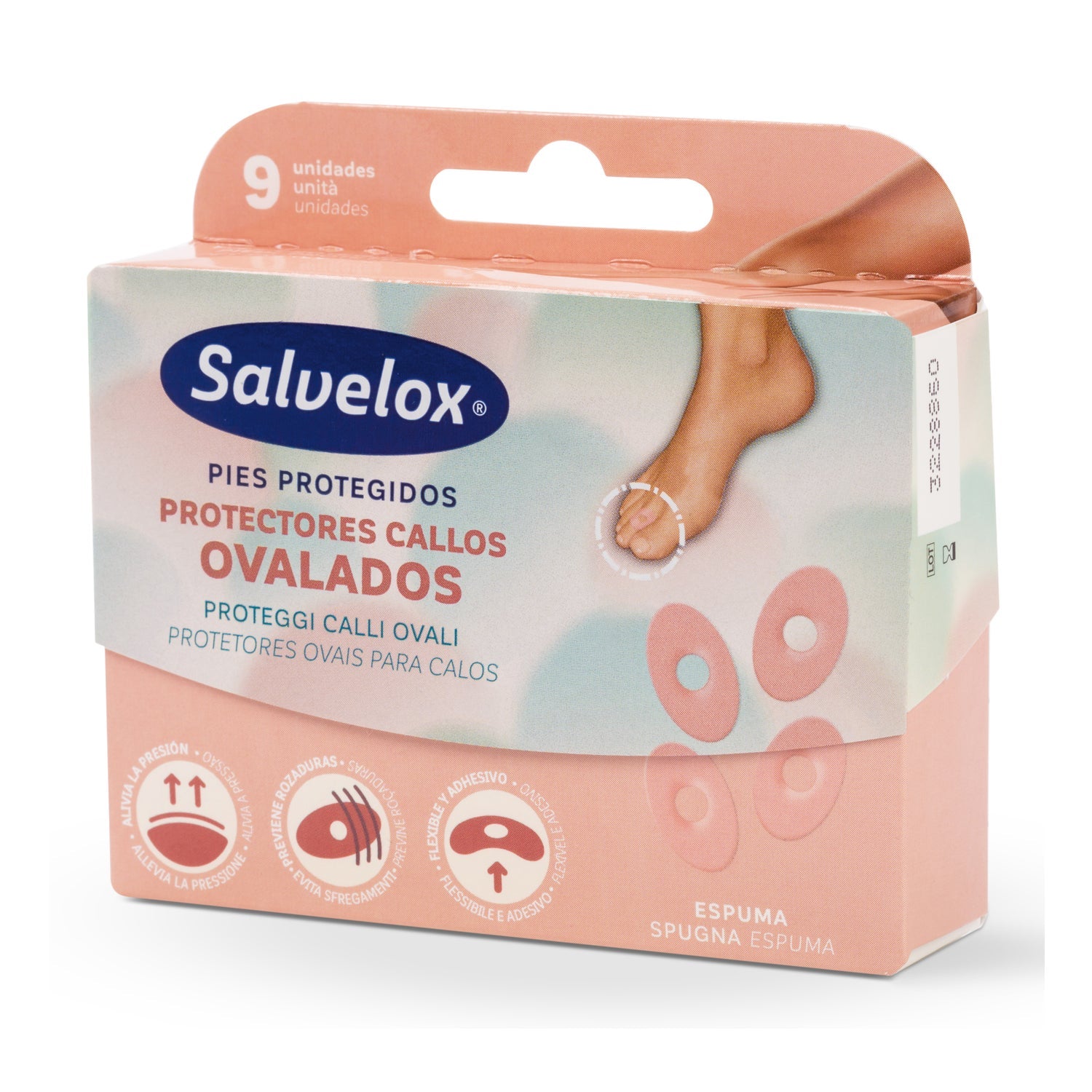 Salveped protector callos ovalado 9uds