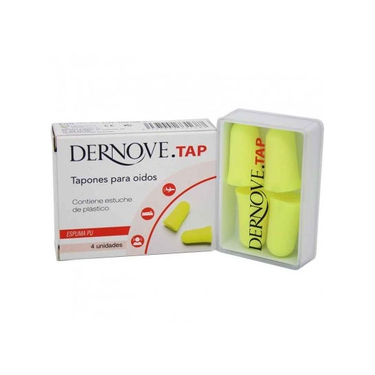 Dernove TAP Tapones Oídos Espuma PU 4uds