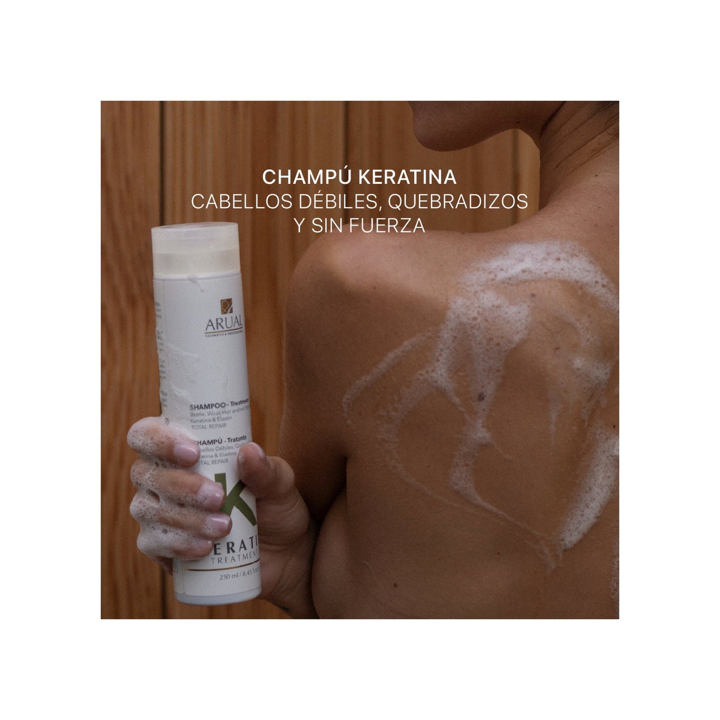 Arual Keratin Champú 250ml