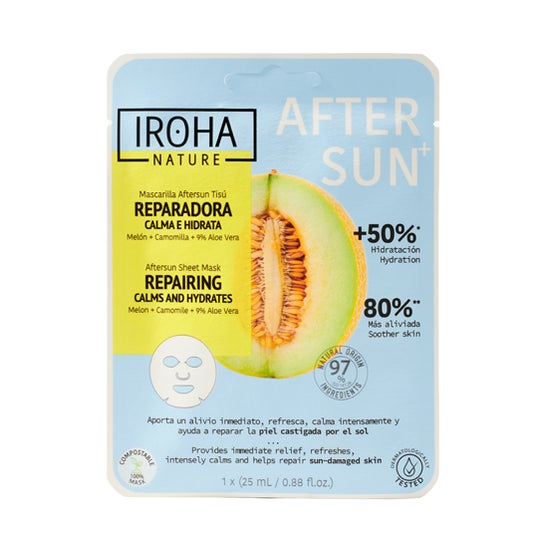 Iroha Nature Mascarilla Aftersun Tisú Reparadora 1ud