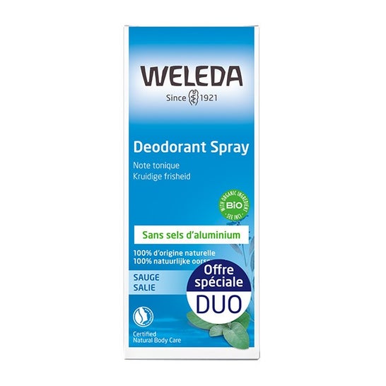 Weleda Desodorante Spray de Salvia 2x100ml