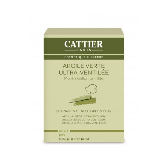 Cattier Arcilla Verde Ultra Ventilada 250 g