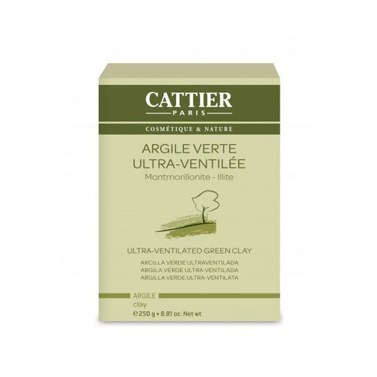 Cattier Arcilla Verde Ultra Ventilada 250 g