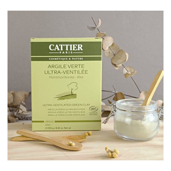 Cattier Arcilla Verde Ultra Ventilada 250 g