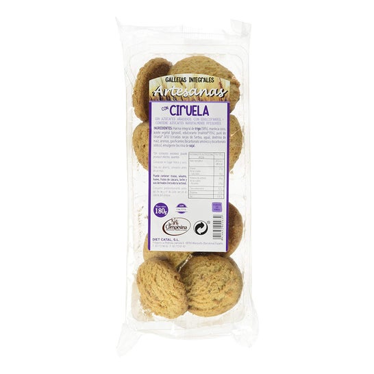 La Campesina Galleta Ciruela Artesana Bio 120g