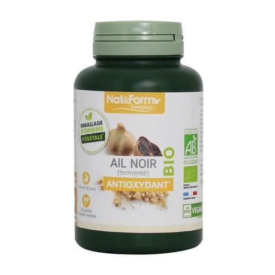 Nat&Form Bio Ajo Negro Antioxidante 200 caps