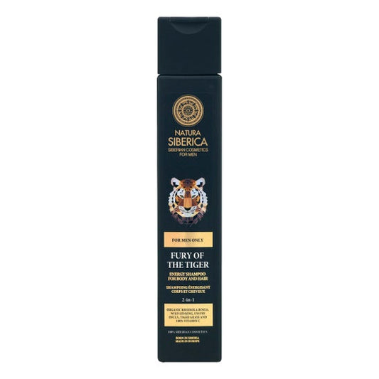 Natura Siberica La Furia Del Tigre champú energizante 50 ml