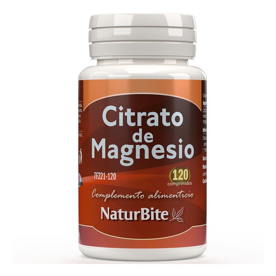 Naturbite Citrato de Magnesio 120comp