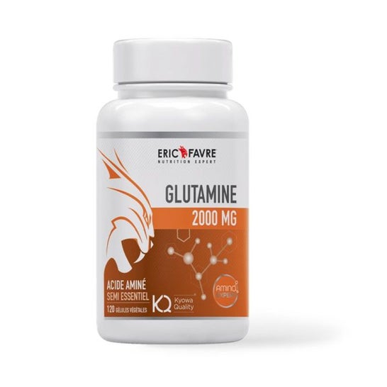 Eric Favre glutamine 2000 mg 120 Perlas