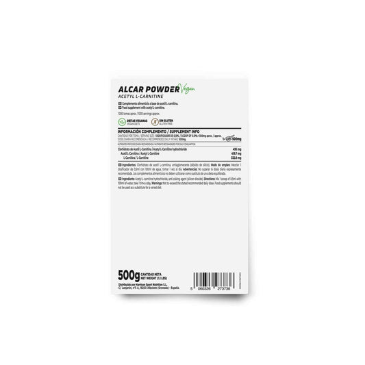 HSN ALCAR Acetil L-Carnitina en Polvo 500g
