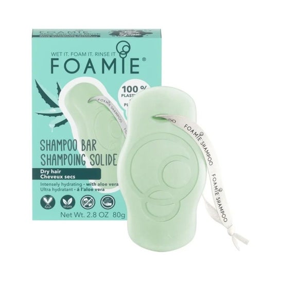 Foamie Barra Champú Pelo Seco 80g