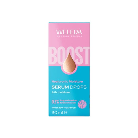 Weleda Sérum Hidratante Booster Drops con Ácido Hialurónico 30ml