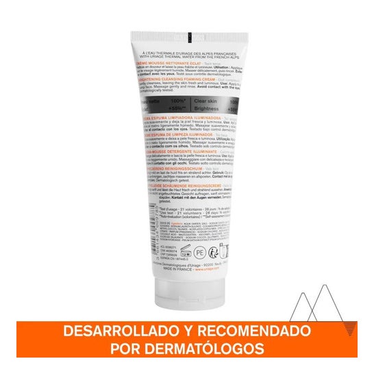 Uriage Dépiderm Espuma Limpiadora Iluminadora 100ml