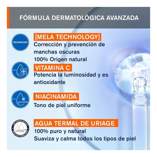 Uriage Dépiderm Espuma Limpiadora Iluminadora 100ml