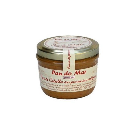 Pan Do Mar Paté Caballa Pimiento Eco 125 g