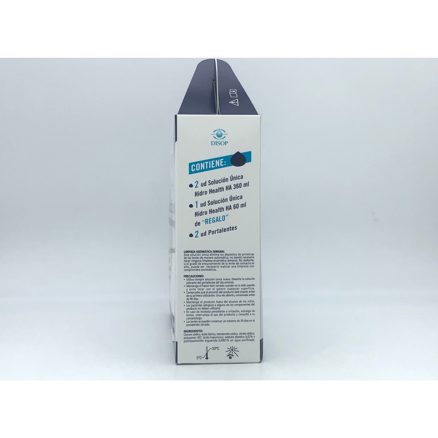 Disop Maleta 2 Solucion Unica Hidro Healt 360ml+kit Viaje