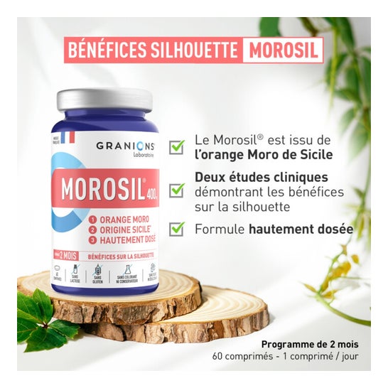 Granions Morosil 400mg 60 Comprimés