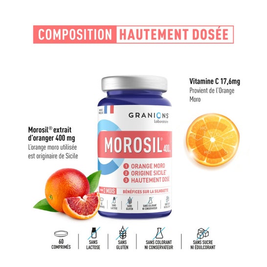 Granions Morosil 400mg 60 Comprimés