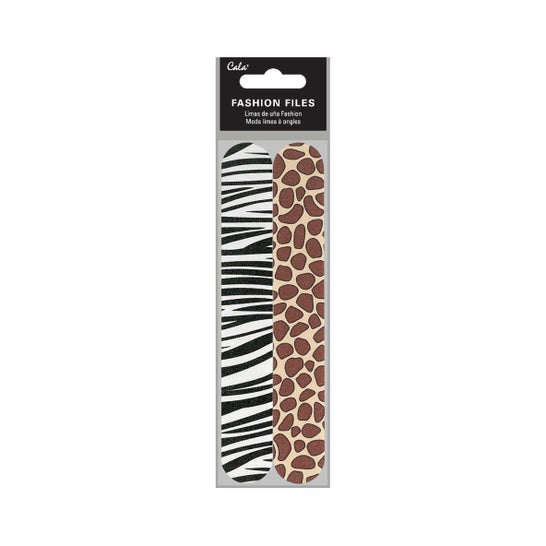 Cala Fashion Files Animal Print 5 Lima Uñas 2 uds