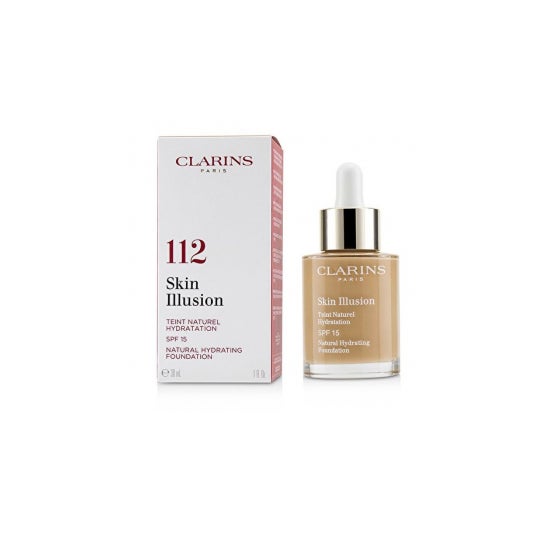 Clarins Skin Illusion Base Spf15 112 Amber 30ml
