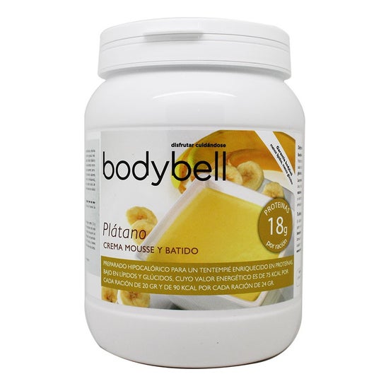 Bodybell Plátano Crema Mousse y Batido 450g