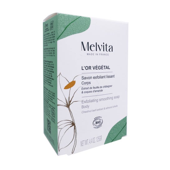 Melvita Jabón Exfoliante Suavizante 125 g
