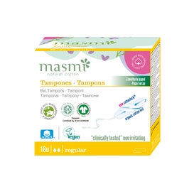 Masmi Tampón Regular Algodón 18uds