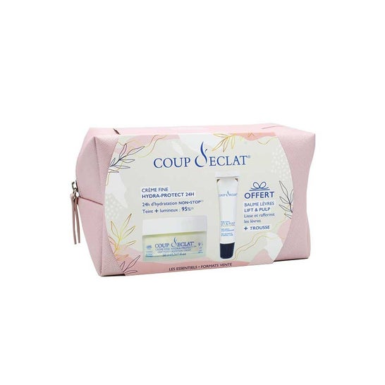 Coup d'Eclat Cofre Crema Hydra Protect + Bálsamo Labial