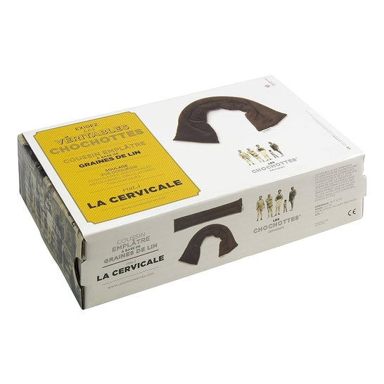 Les Pouchottes - Cojín cervical para microondas 100% Lino