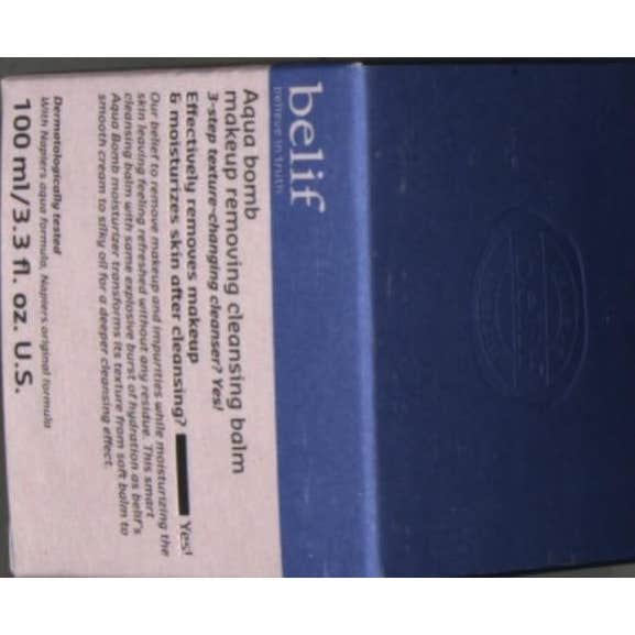 Belif Aqua Bomb Make Up Remover Oil Balm 100ml