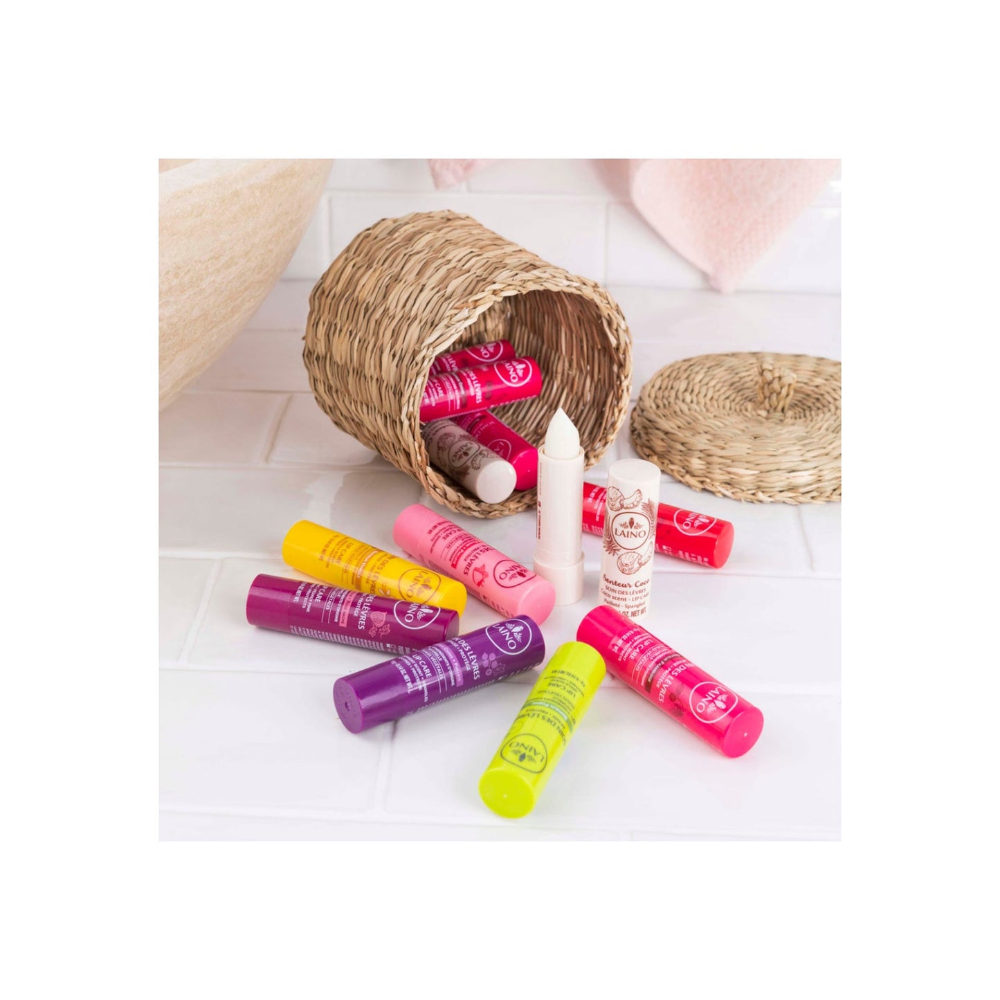 Laino Stick Frambuesa Lápiz labial 4G