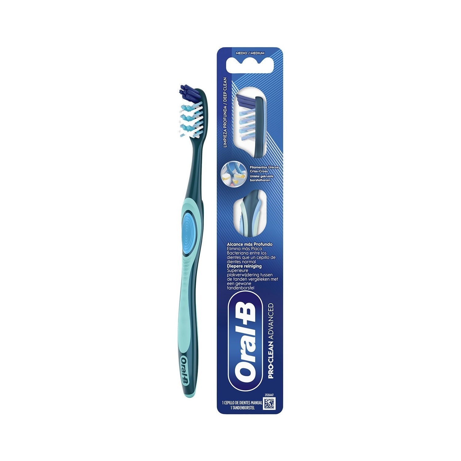 Oral-B Cepillo Dental Pro-Clean Advanced Medio
