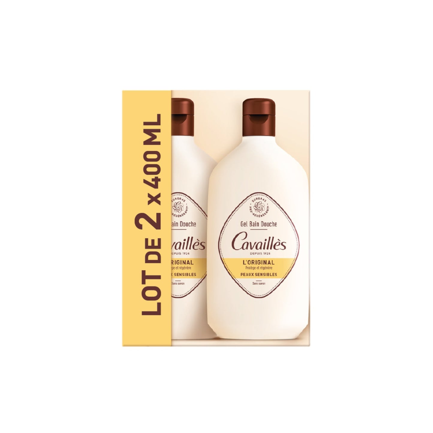 Roge Cavailles Gel Surg Dche Gel Baño 2Fl/400 ml