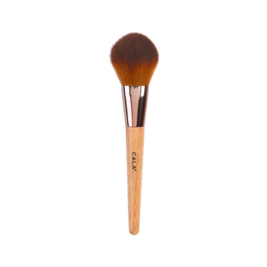 Cala Natural Bamboo Brocha Polvo Maquillaje 1ud