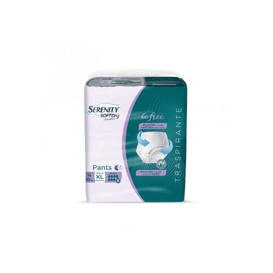 Serenity Pañal Sensitive Maxi XL 10uds